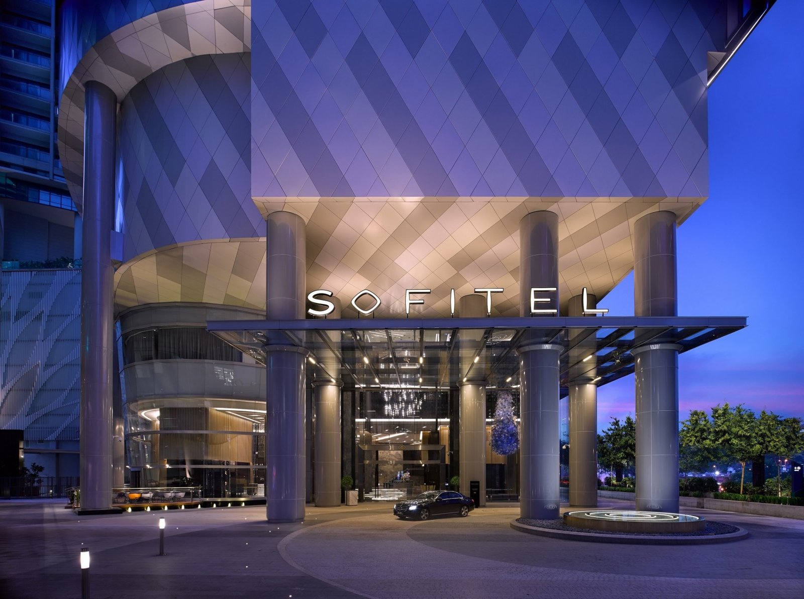 Sofitel Kuala Lumpur Damansara Grand Entrance & Art Deco Architecture
