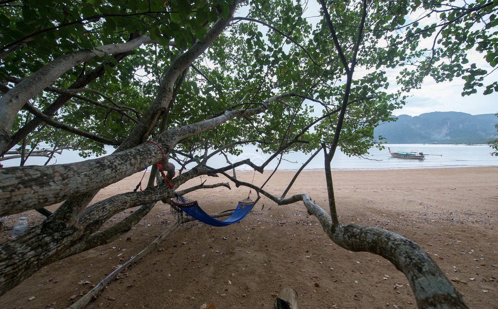 Spectacular white sands of Ao Nang Beach located just a short five-minute walk from the resort