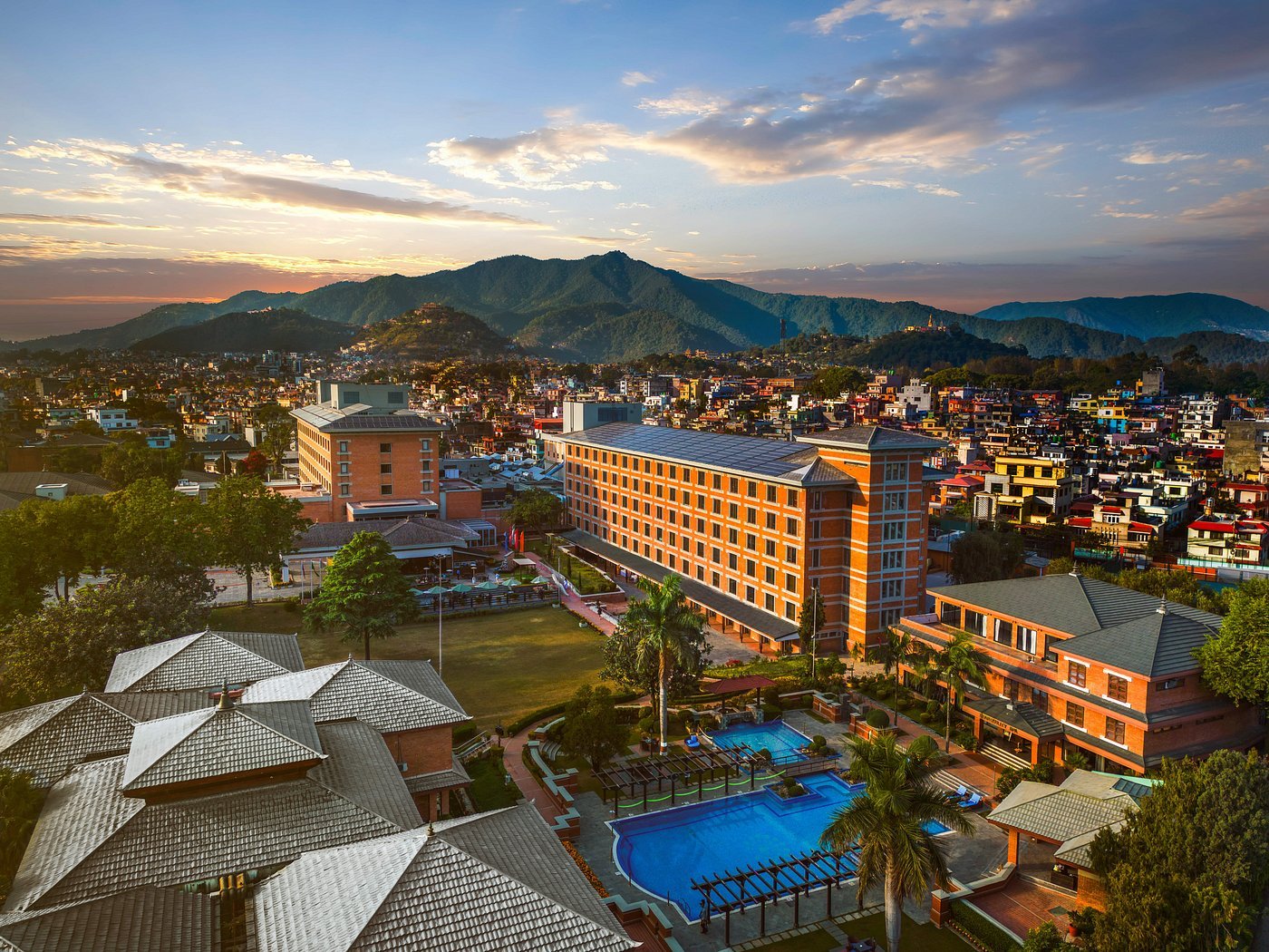The Soaltee Kathmandu Sprawling Luxury Resort Exterior and Pool