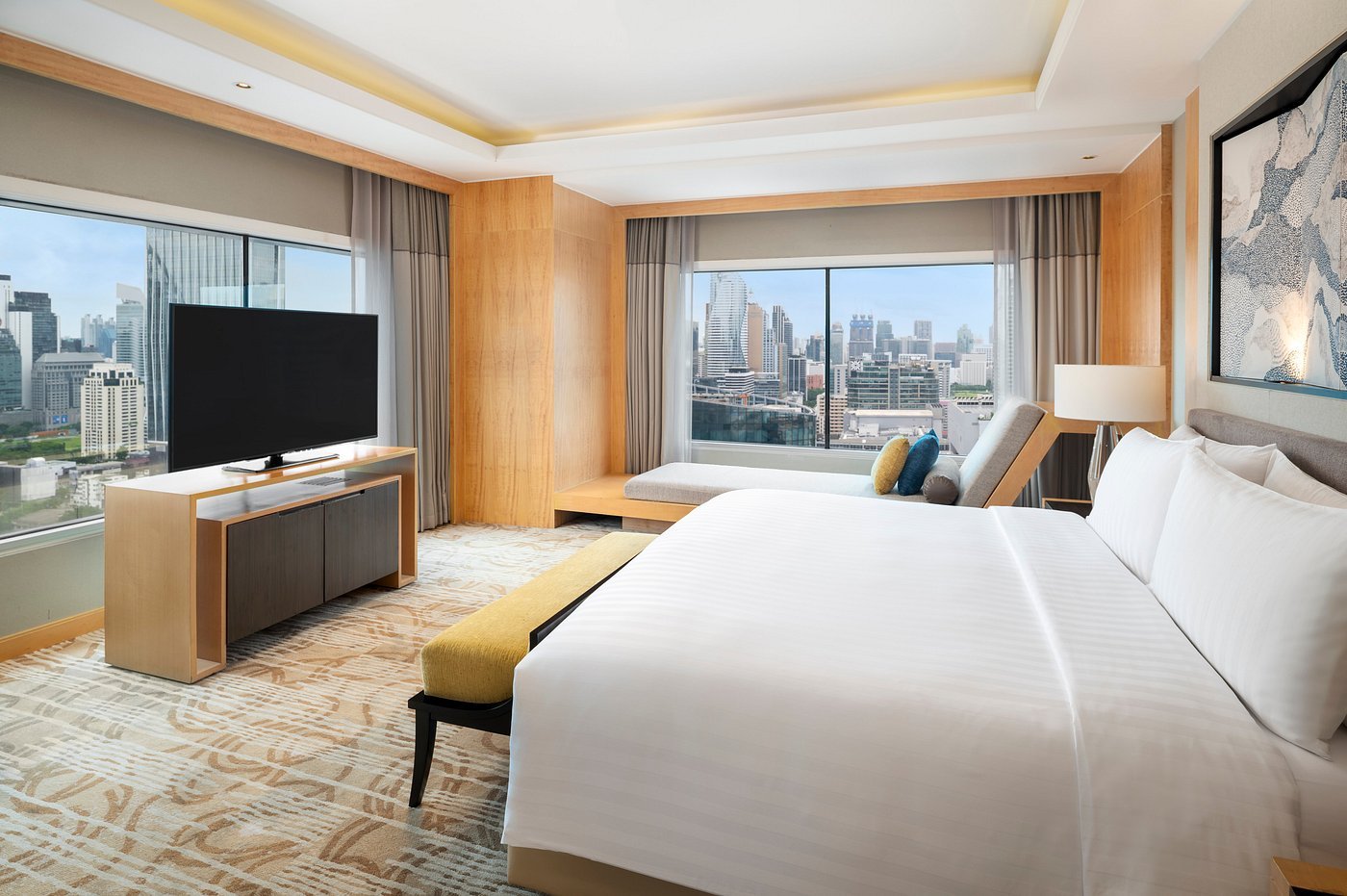 Premier King Room with Floor-to-Ceiling City Views