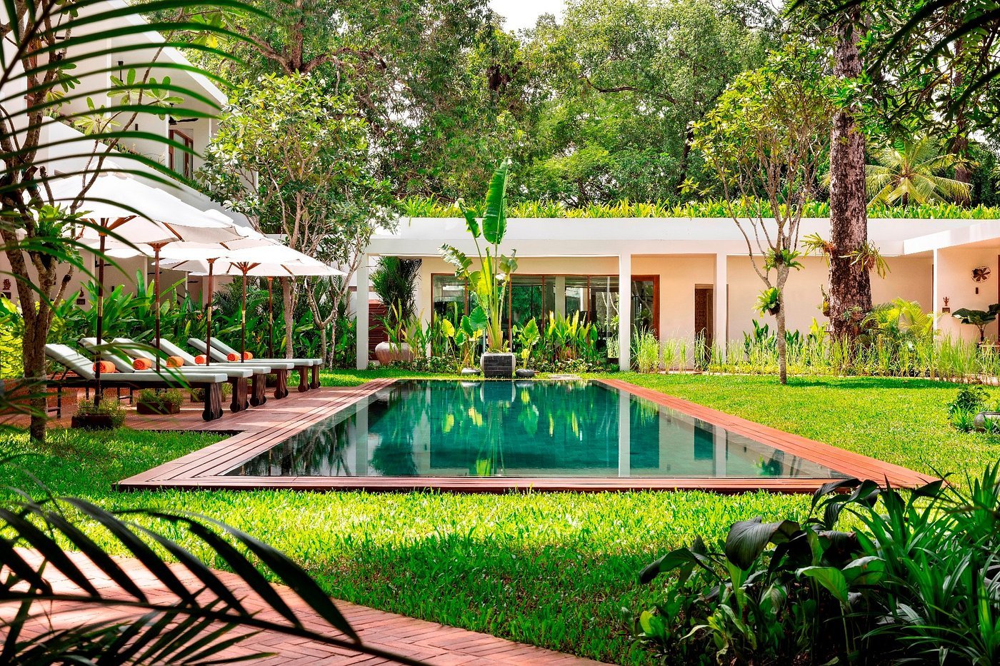 FCC Angkor Historic French Colonial Mansion Frontage