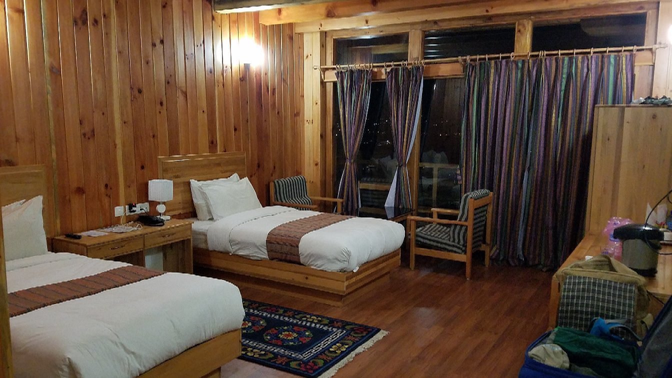 Premium Room Interior with Large Windows