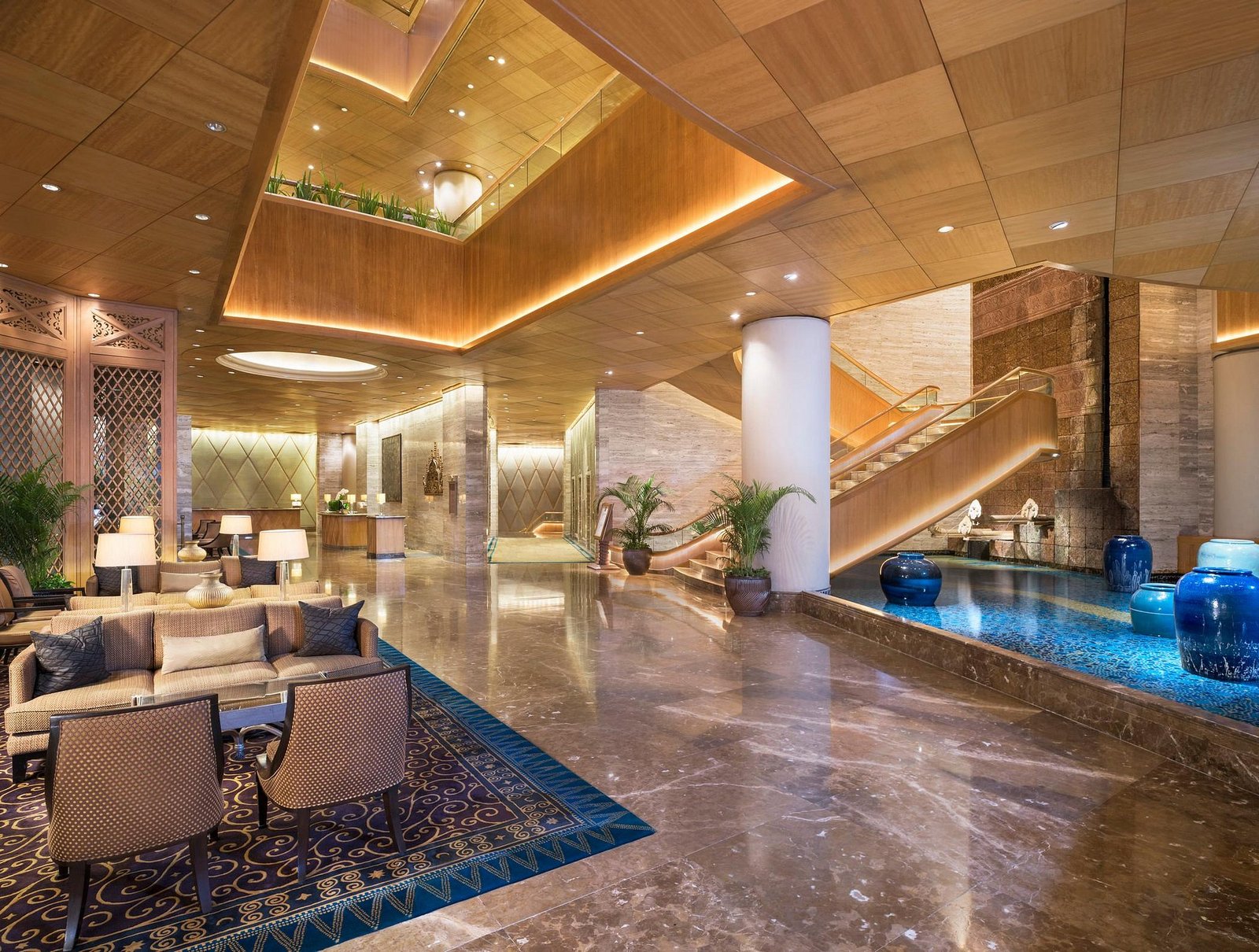 Grand Atrium Lobby and Living Room Lounge