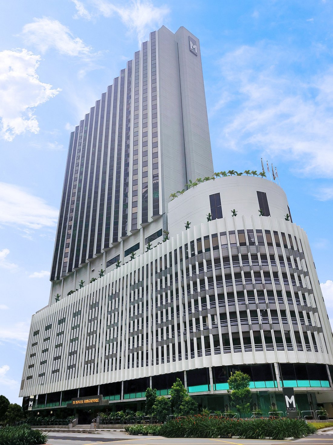M Hotel Singapore City Centre Contemporary Facade