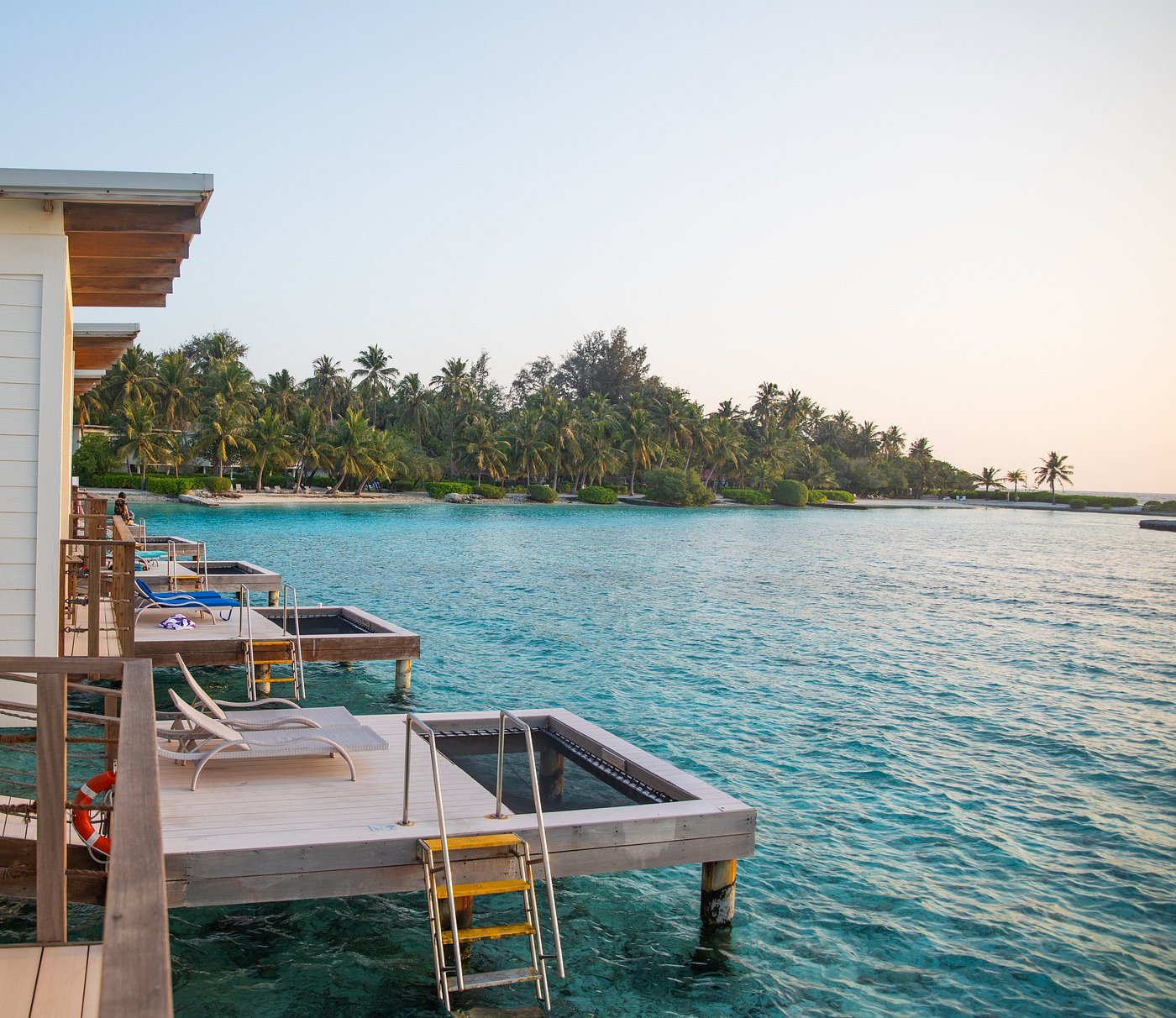 Expansive Infinity Pool and Sundeck Area