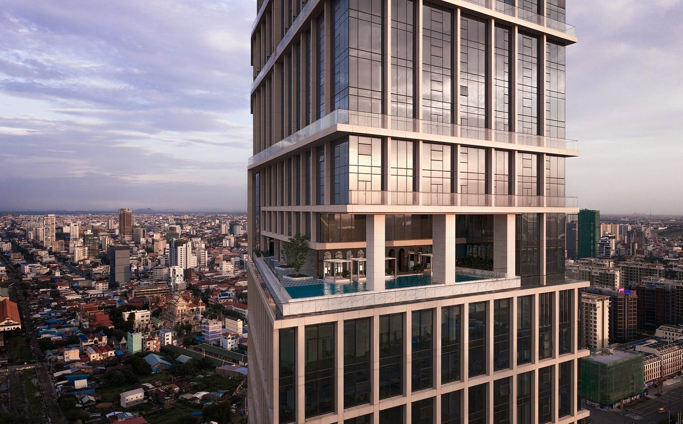 Citadines Flatiron Striking Modern Tower Architecture